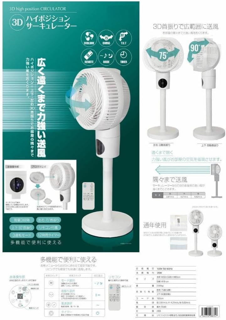 インターフォルム サーキュレーター RUBRIK レトロ レトロ